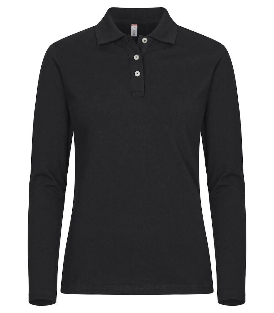 Clique - Stretch Premium Polo LS Women