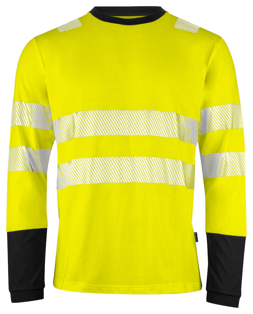 Projob - 6014 HI-VIS T-SHIRT MANICA LUNGA EN ISO 20471  - classe 3/2