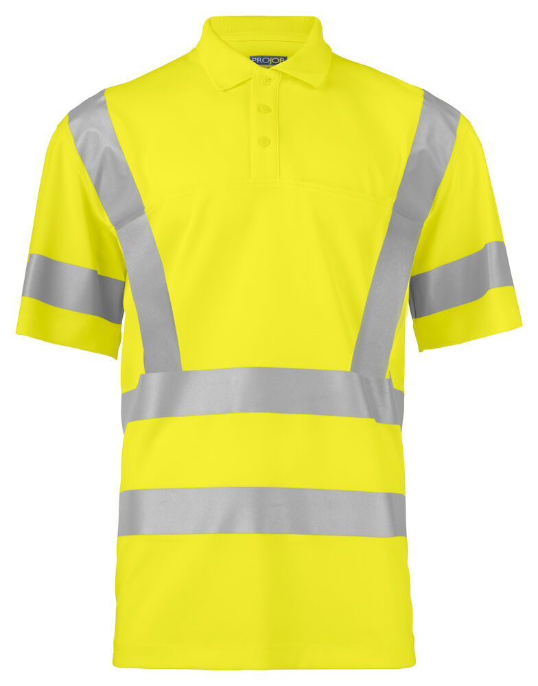 Projob - 6040 HI-VIS POLO PIQUET EN ISO 20471 - classe 2/3