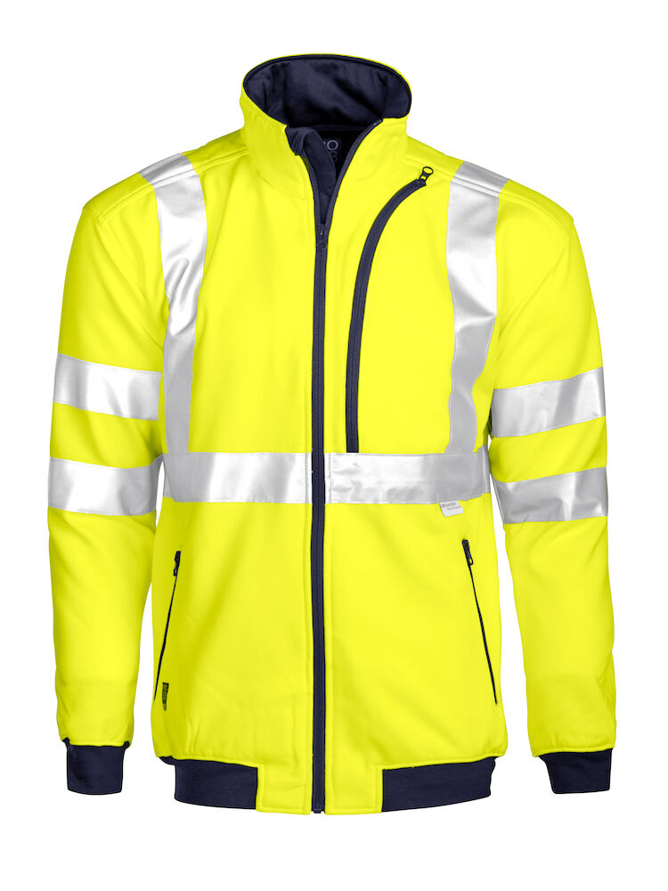 Projob - 6103 HI-VIS FELPA CARDIGAN EN ISO 20471 - classe 3