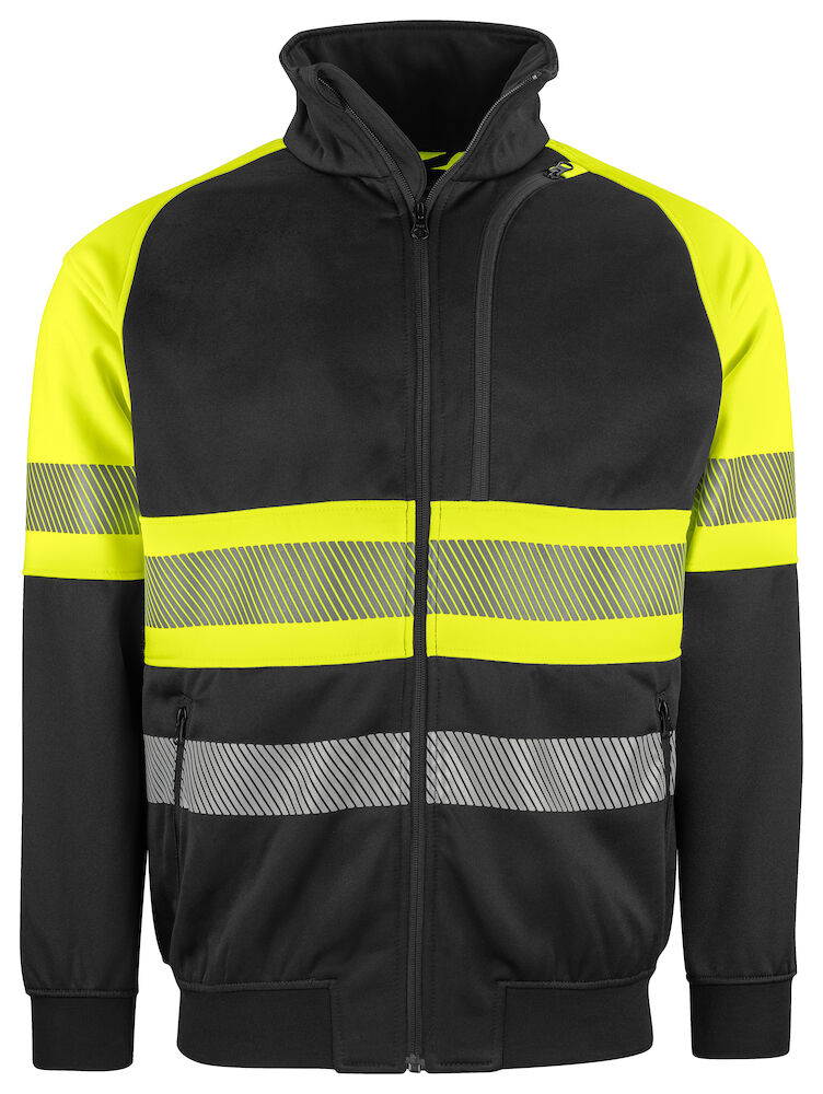 Projob - 6120 HI-VIS FELPA CARDIGAN EN ISO 20471 - classe 1