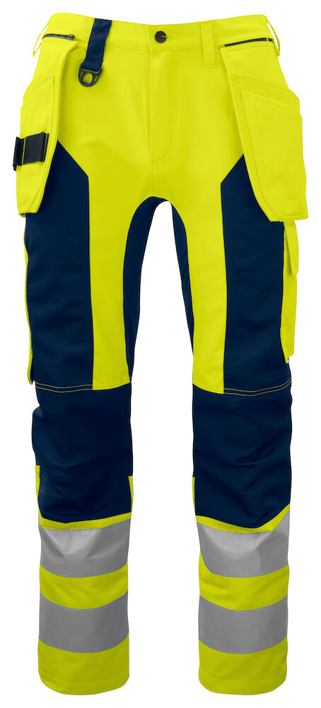 Projob - 6513 HI-VIS PANTALONI MULTITASCHE EN ISO 20471 - classe 2/1