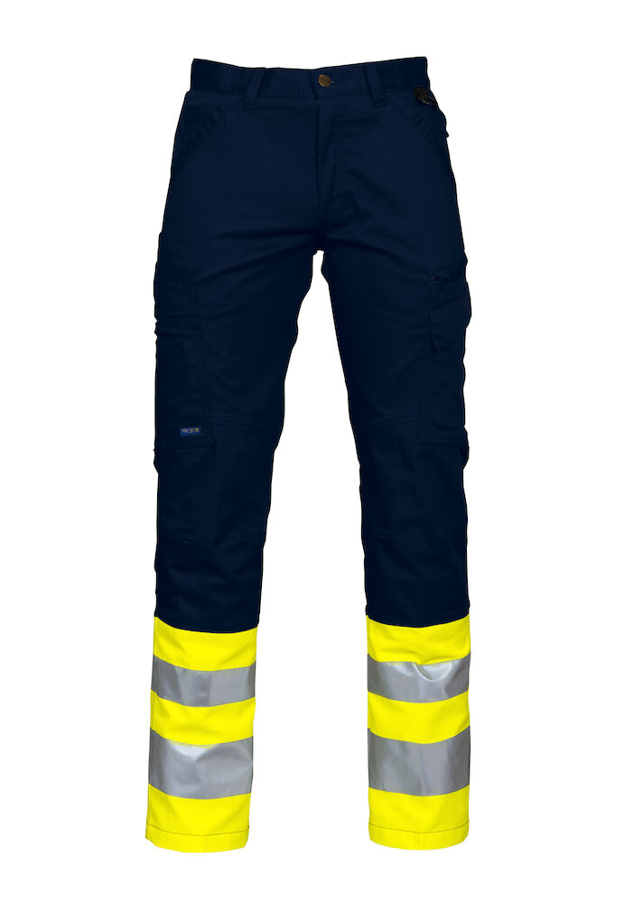 Projob - 6523 HI-VIS PANTALONI MULTITASCHE EN ISO 20471 - classe 1