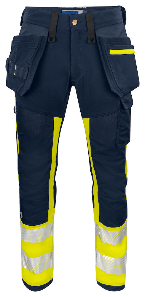 Projob - 6540 HI-VIS PANTALONI MULTITASCHE EN ISO 20471 - classe 1