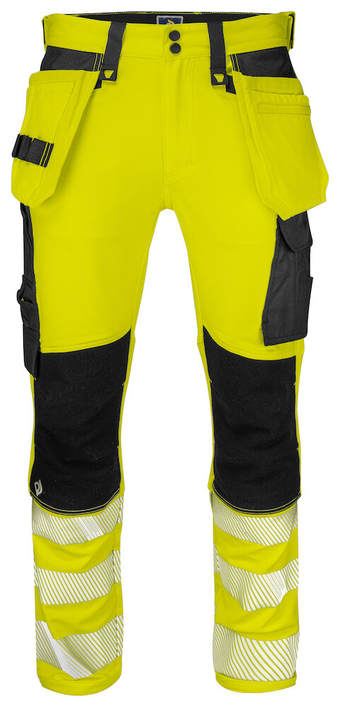 Projob - 6571 HI-VIS PANTALONI MULTITASCHE EN ISO 20471 - CLASSE 2