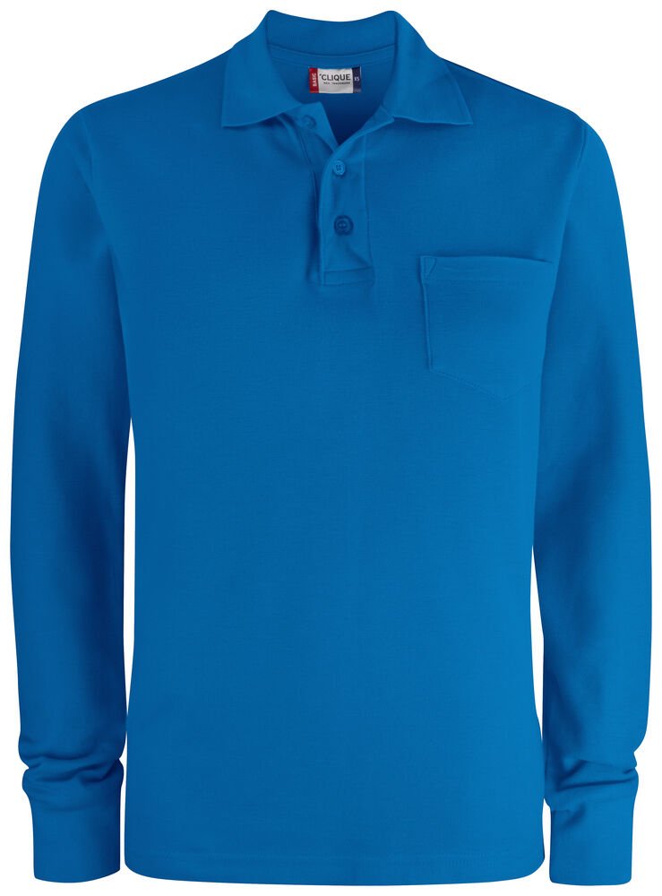 CLIQUE - Basic Polo Pocket LS (028235)