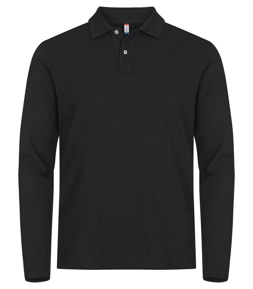 CLIQUE - Stretch Premium Polo LS (028262)