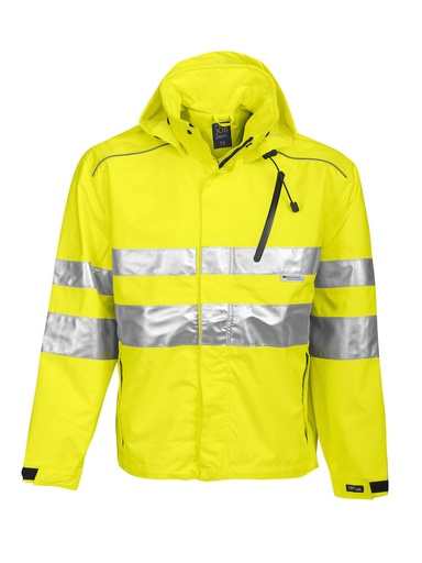 Projob - 6466 HI-VIS GIACCA ANTIPIOGGIA EN ISO 20471 - classe 3 - EN 343 classe 3/3